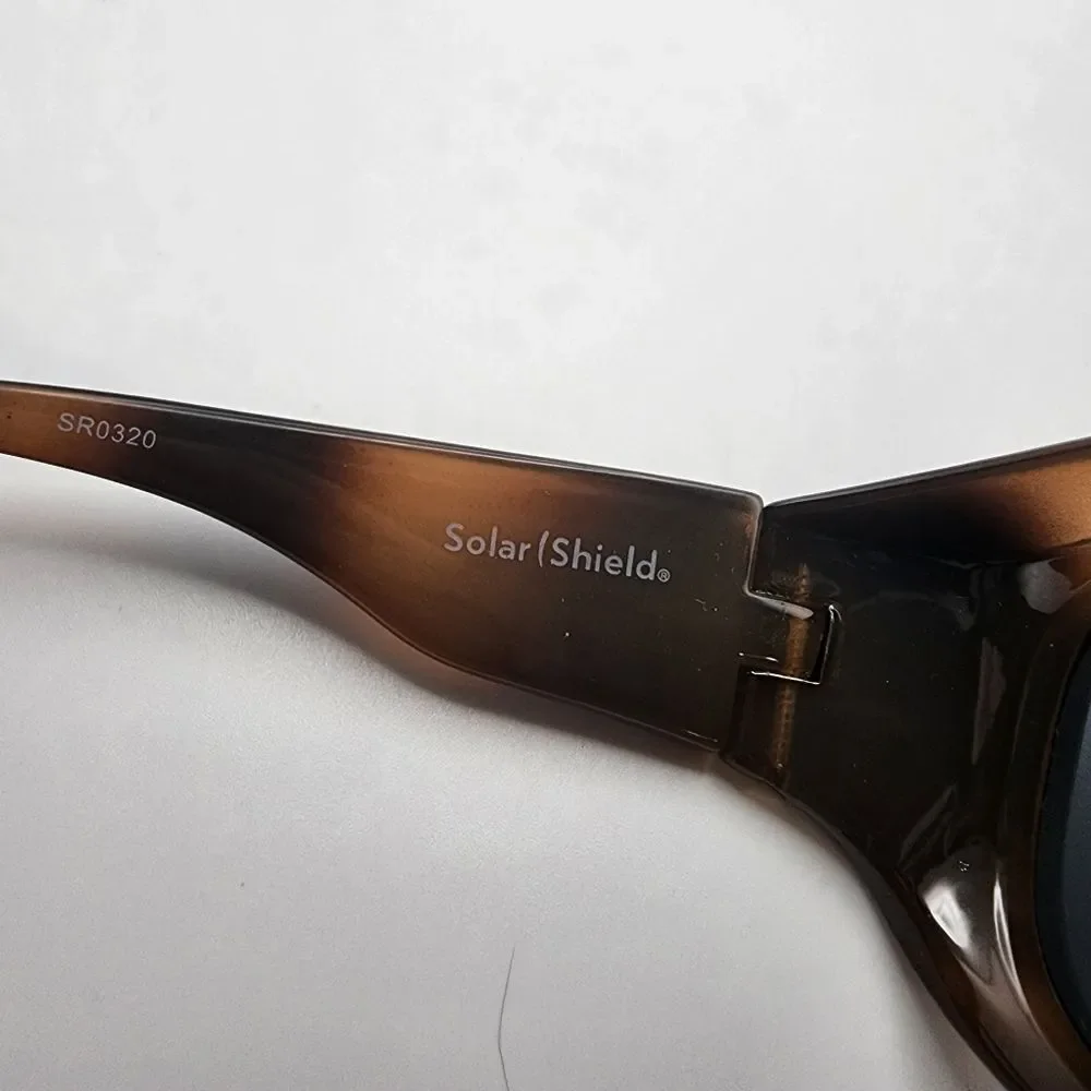 Solar Shield Brown & Black Polarized Sunglasses